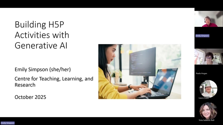 Creating H5P Activities with AI