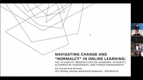 Thumbnail for Academic Integrity (VCC TLR Symposium 2023 - Day 2, #7)
