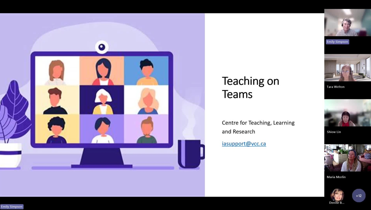 Teaching on Teams! Aug 2025