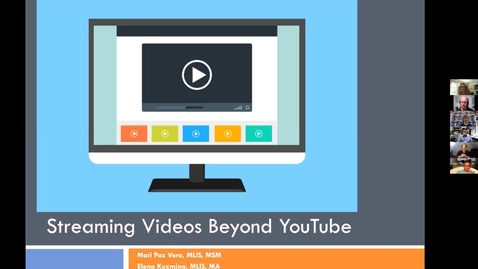 Thumbnail for "Streaming Videos Beyond YouTube" Workshop - July 30, 2020