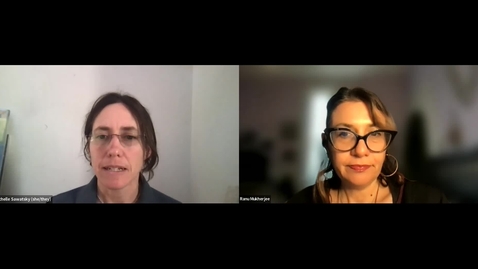 Thumbnail for Recording of Ranu Mukherjee's artist talk Feb 2 2023