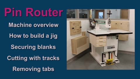 Thumbnail for Pin router