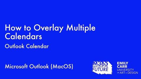 Thumbnail for How to Overlay Calendars