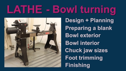 Thumbnail for Lathe - bowl
