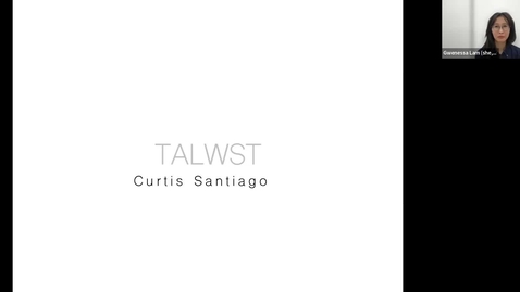 Thumbnail for Studio Talk with Curtis Talwst Santiago