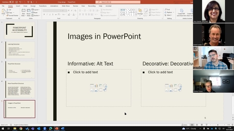 Thumbnail for Accessible PowerPoint Workshop Sept. 27, 2023
