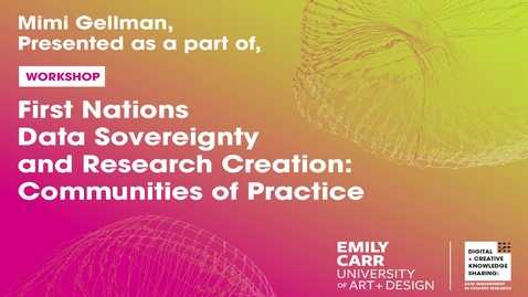 Thumbnail for Mimi Gellman, Artist Talk