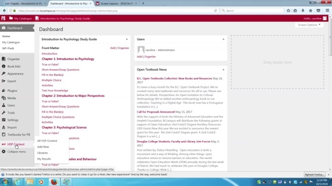 Thumbnail for Incorporating H5P into your Pressbook