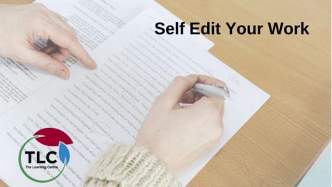 Thumbnail for Self-Edit your Work