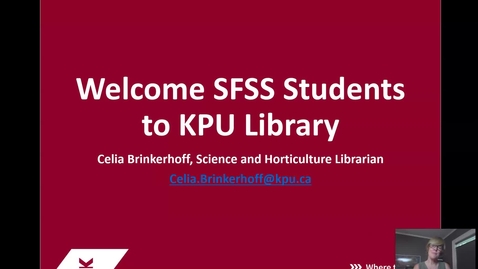 Thumbnail for Welcome New Students in Sustainable Food Systems and Security