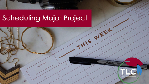 Thumbnail for Scheduling Major Projects