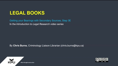 Thumbnail for Legal Research 3E Books