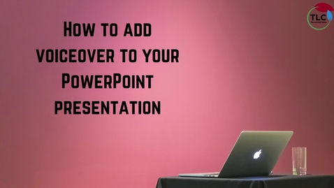 Thumbnail for How to Add Voiceover to your PowerPoint Presentation