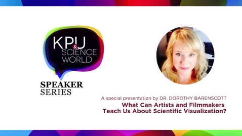 Thumbnail for What can artists and filmmakers teach us about scientific visualization?