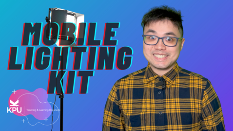 Thumbnail for Teaching &amp; Learning Commons Mobile Lighting Kit