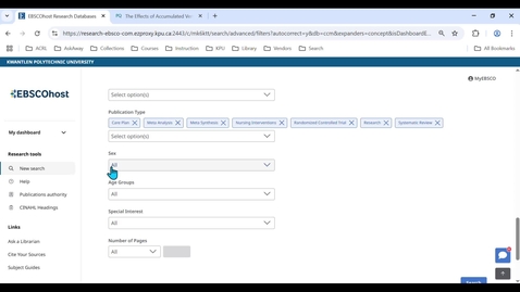 Thumbnail for How to Broaden or Narrow Your Cinahl Search