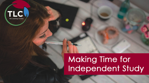 Thumbnail for Making Time for Independent Study