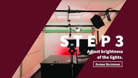 Thumbnail for Recording Studio - Adjust Brightness