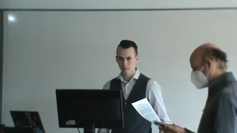 Thumbnail for The Effects of Face Masks on Perceptions of Personality and Sexuality-Related Traits by Aidan Hooper - Honours Thesis Defense 2022