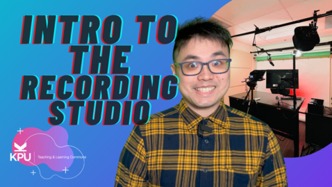 Thumbnail for Introduction to the Recording Studio