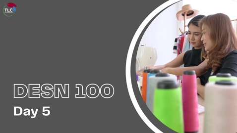 Thumbnail for DESN 100 - Day 5