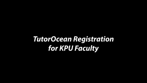 Thumbnail for TutorOcean Faculty Registration