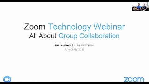 Thumbnail for Technology Webinar: All About Group Collaboration