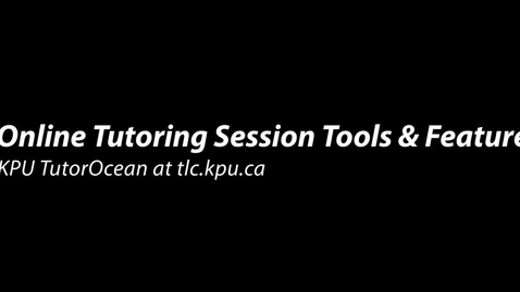 Thumbnail for Online Tutoring Session Tools and Features.mp4