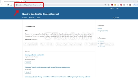 Thumbnail for How to create an account in OJS