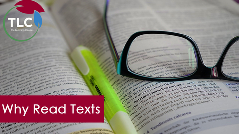 Thumbnail for Why Read Texts