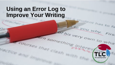 Thumbnail for Using an Error Log