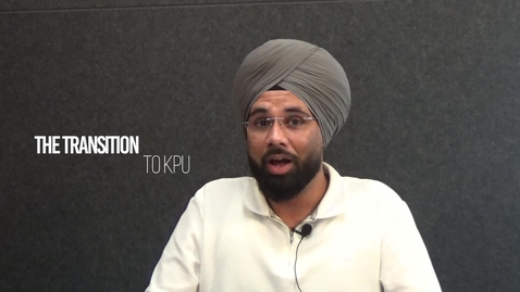 Thumbnail for Amandeep 3 The Transition to KPU