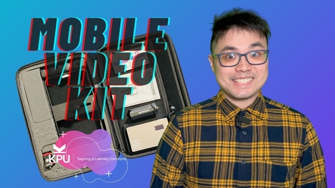 Thumbnail for Teaching &amp; Learning Commons Mobile Video Kit