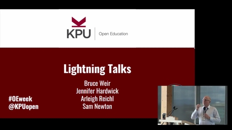 Thumbnail for Open Ed Event 2020 - Lightning Talks 2, Support &amp; Opportunities, Closing
