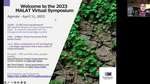 Thumbnail for Corie Houldsworth APR April 11 2023