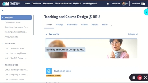 Thumbnail for Moodle 4 Navigation