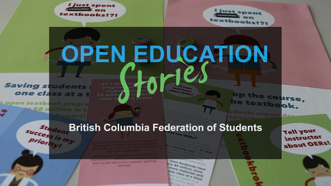 Thumbnail for Student Advocates Investing Big in Open Textbooks