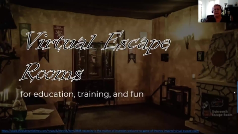 Thumbnail for Fun FLO Friday: Create a Digital Escape Room as  a Learning Activity (January 15, 2021)