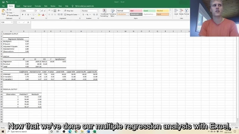 Thumbnail for Question 10.1.2 Evaluating the Equation – ANOVA, Multiple Standard Error of Estimate, and Coefficient of Multiple Determination