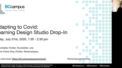 Thumbnail for Adapting to COVID-19: Learning Design Studio Drop-in