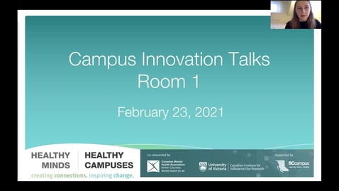 Thumbnail for HM|HC Day 2: Campus Innovation Talks - Room 1 (February 23, 2021)