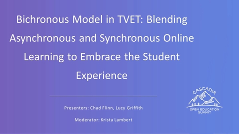 Thumbnail for 307 Bichronous Model in TVET (Technical and Vocational Education and Training)