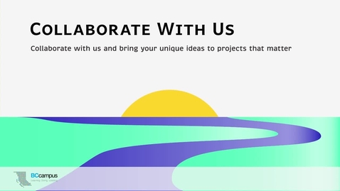 Thumbnail for Collaborate with Us - Promotional Video