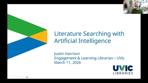 Thumbnail for EdTech Sandbox Series: Literature Searching with Artificial Intelligence