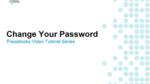 Thumbnail for How to Change Your Password