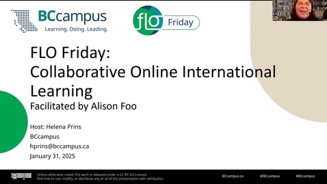 Thumbnail for FLO Friday: Collaborative Online International Learning (COIL) (Jan. 31, 2025)