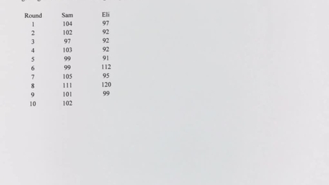 Thumbnail for Question 8.1 Comparing Two Population Variances