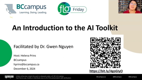 Thumbnail for FLO Friday: An Introduction to the AI Toolkit (Dec. 6, 2024)