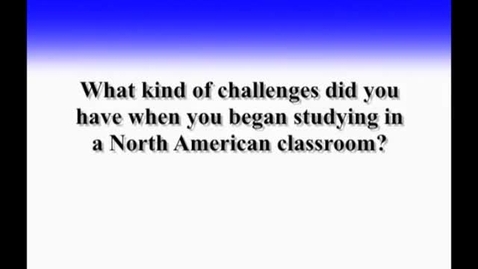 Thumbnail for Culturally Diverse Learners - Student Interviews