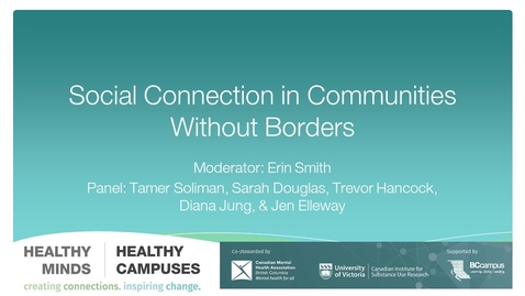 Thumbnail for HM|HC Day 1:  Social Connection in Communities Without Borders (February 22, 2021)